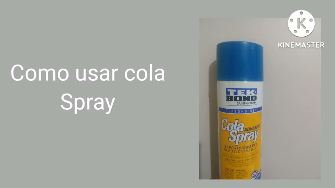 Cola spray - como dublar