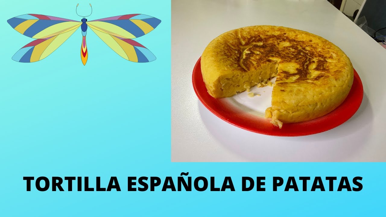 TORTILLA ESPAÑOLA DE PATATAS CON CEBOLLA