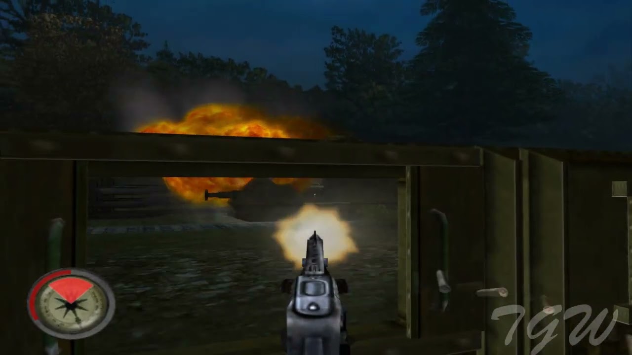 Medal of Honor: Frontline (PS2) walkthrough - Riding Out the Storm