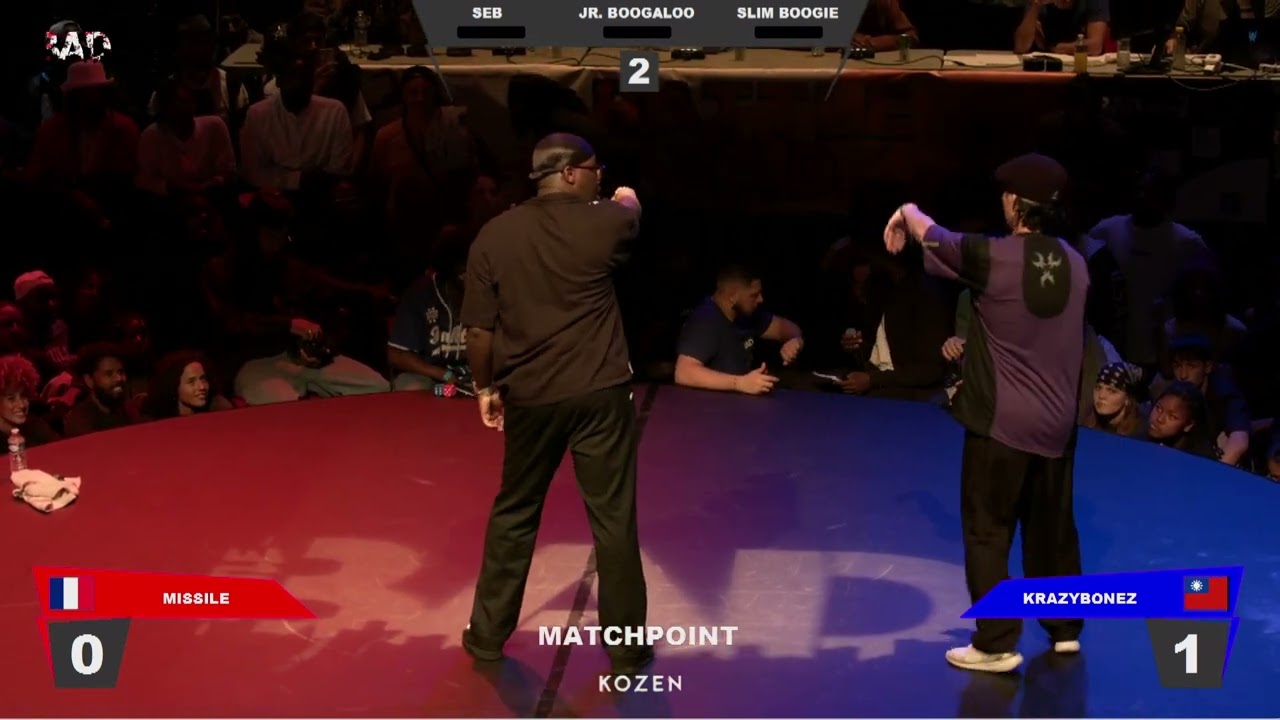 MISSILE vs KRAZYBONEZ - Battle BAD 2022 - POPPING Top 16