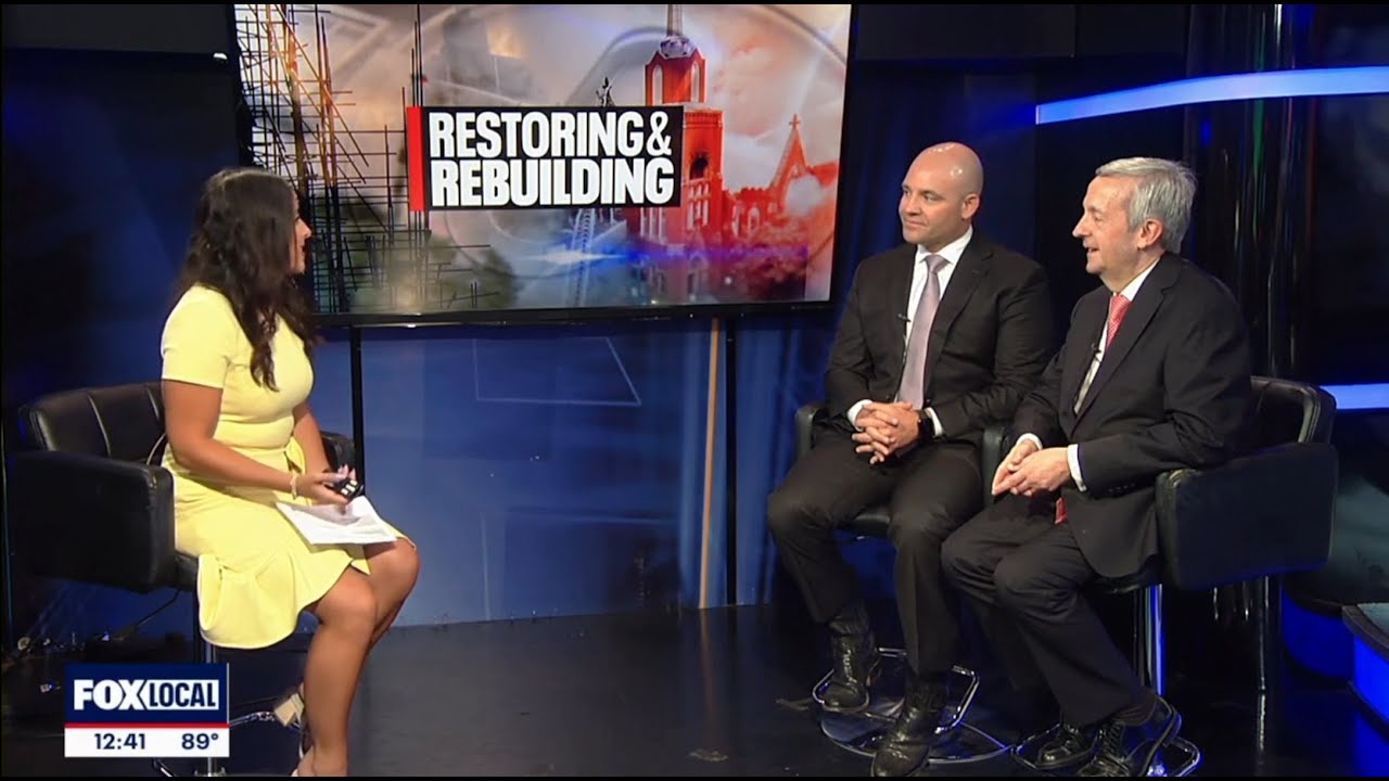Fox 4 Segment - First Dallas Historic Sanctuary Rebuild