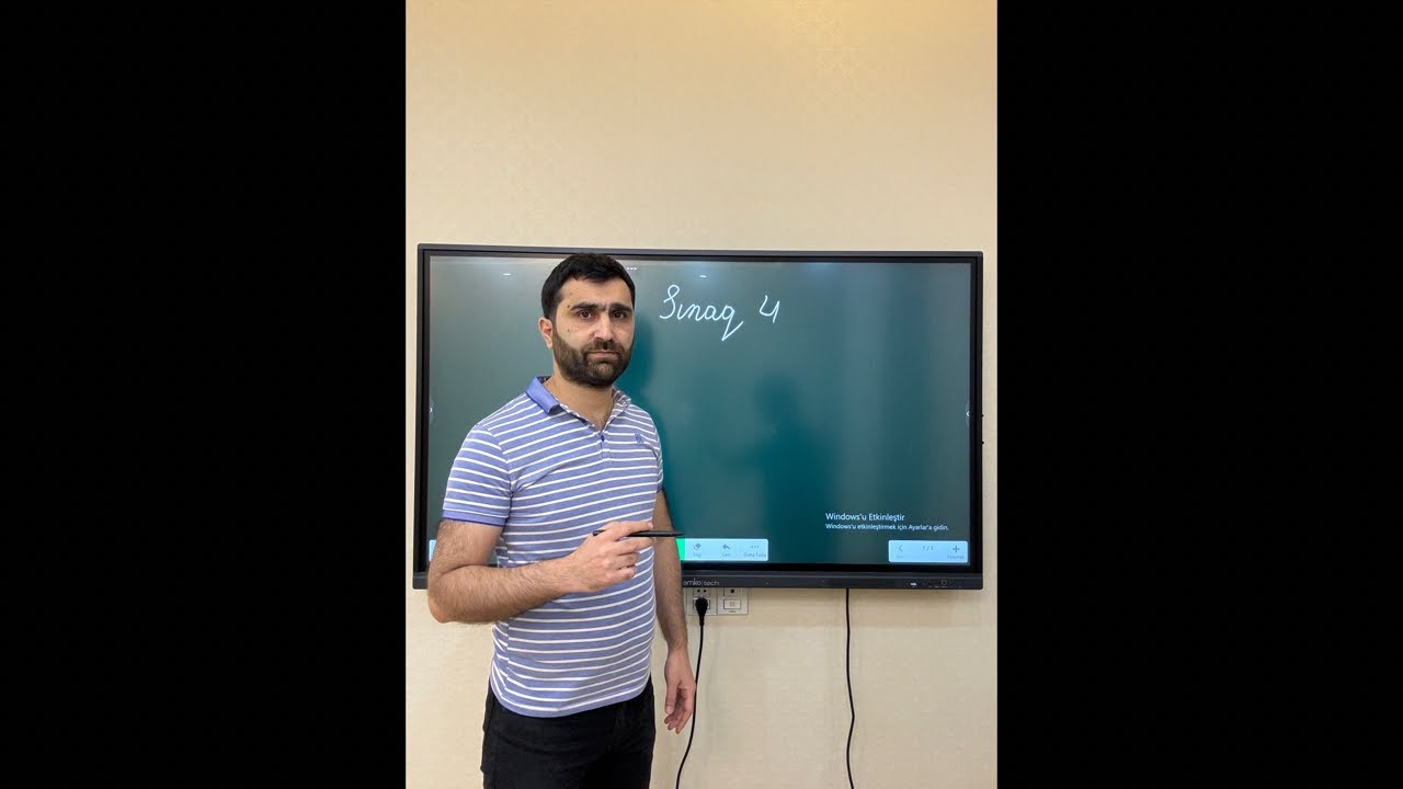 Sınaq 4-ün izahı / İBTİDAİ MİQ Sertifikasiya / Rasim Aliyev