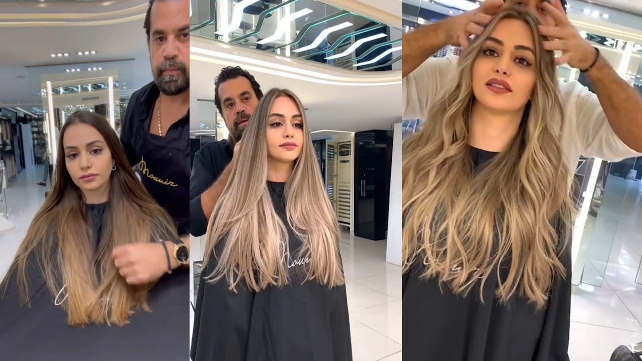 Hair transformation#by mounir #risingmounir #worldisforhairdresser