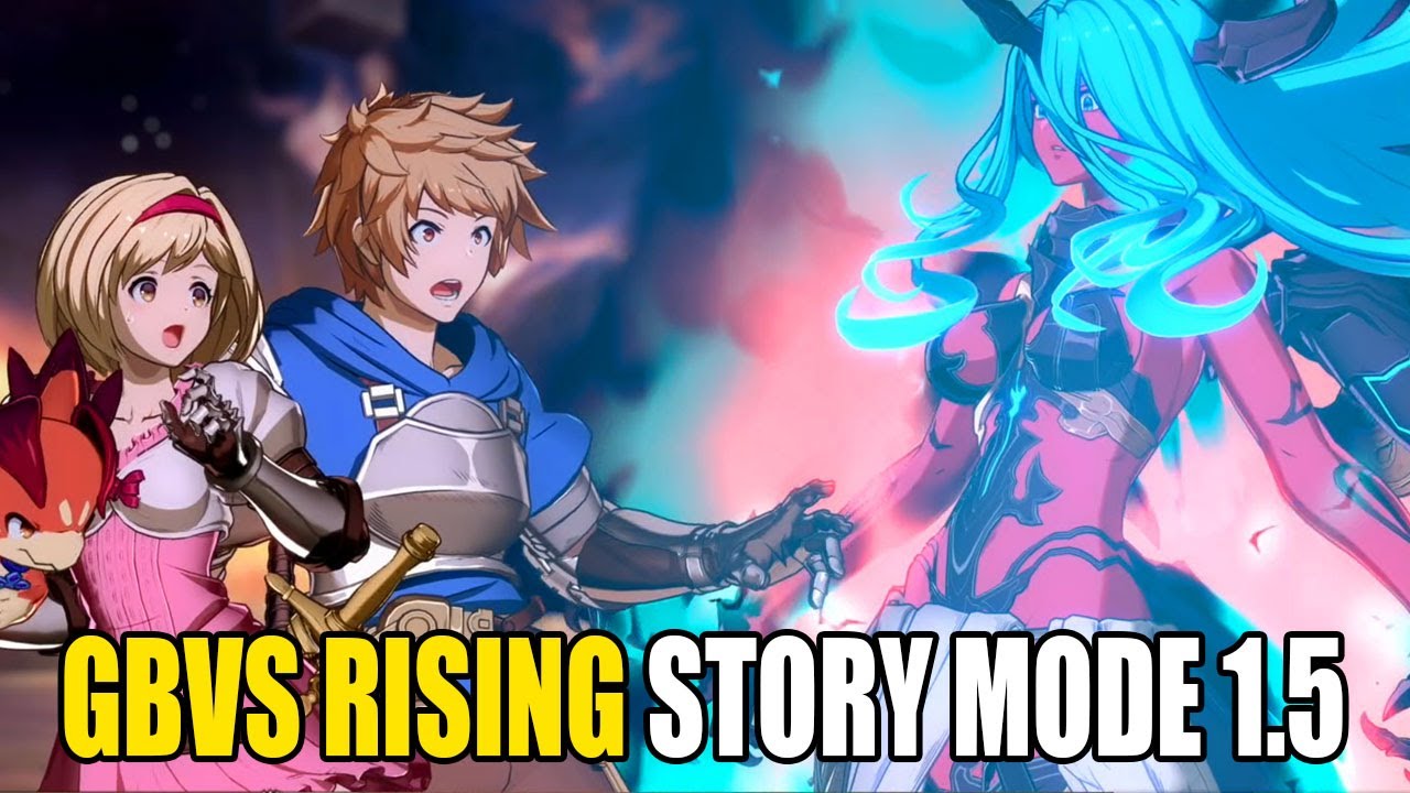 GBVS Rising Versusia Story Mode 1.5 Update Walkthrough + BOSS FIGHT | SPOILERS