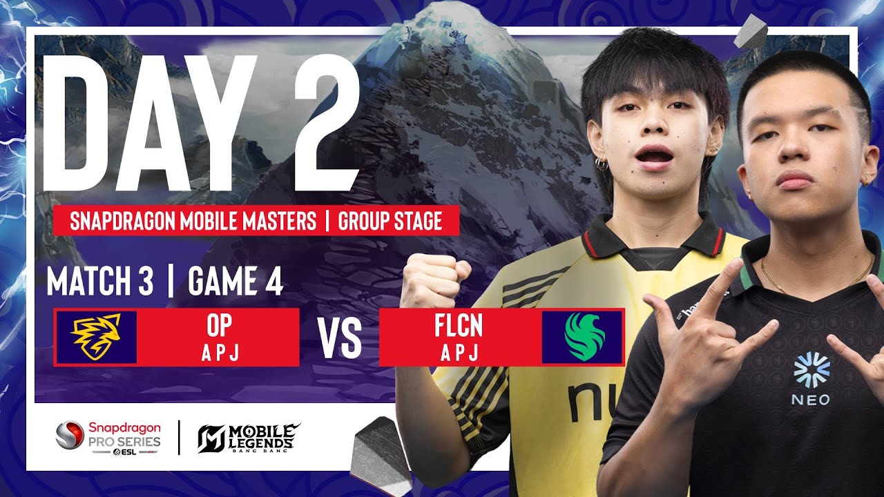 OP VS FLCN | SPS Mobile Masters Playoffs | MLBB | Day 2 | Match 3 Game 4