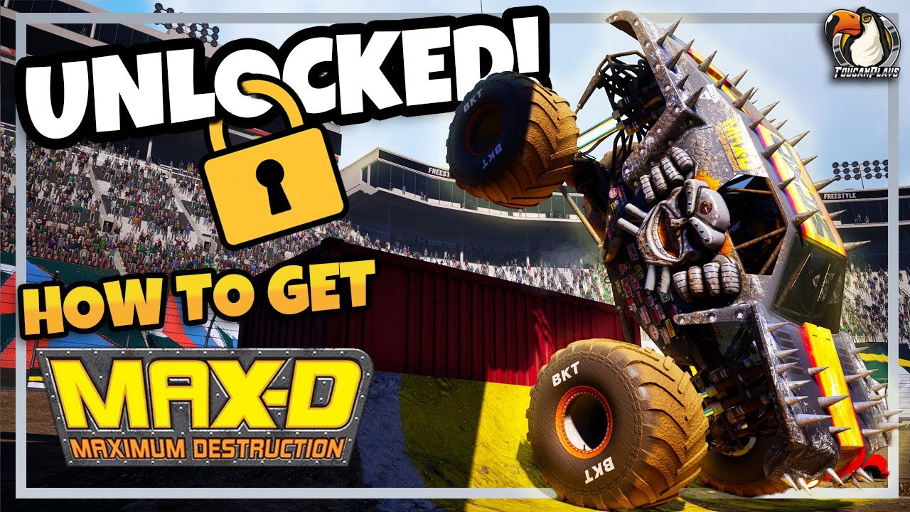 MAX-D UNLOCKED! How to Get the Most Chaotic Monster Truck in Showdown!