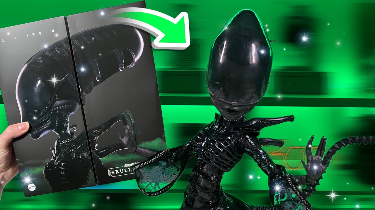Распаковка куклы Alien X Monster High