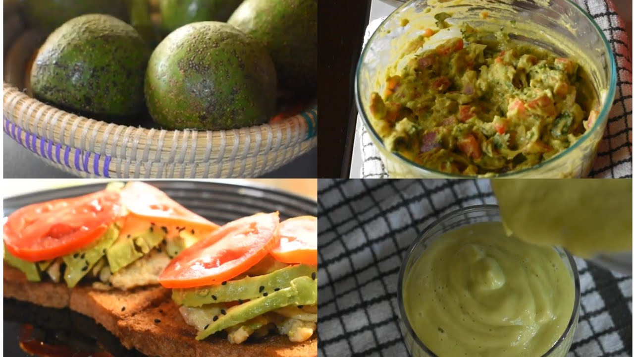 3 Amazing Avocado Recipes That Anyone Can Make//Ready In 5 minutes!