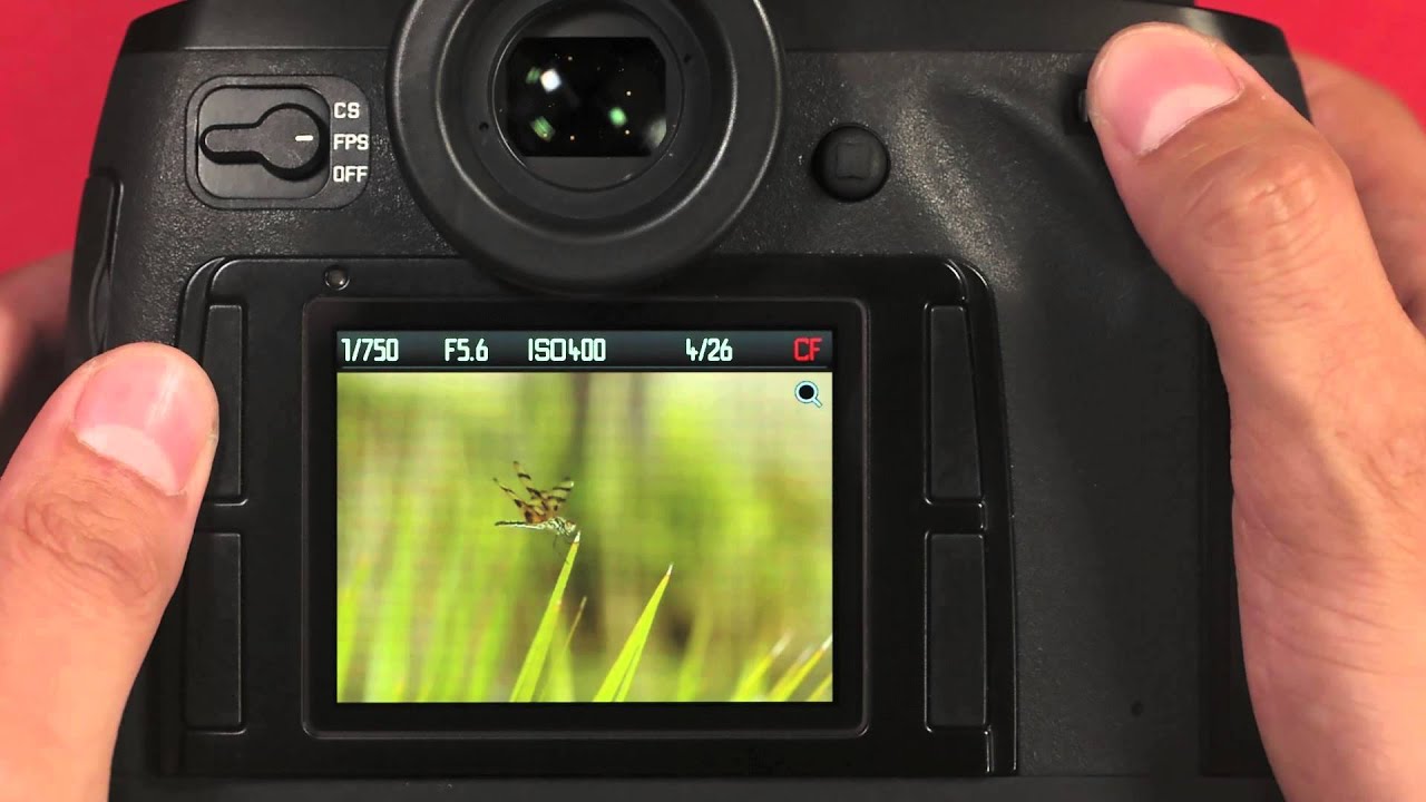 Leica S (Typ 006) Instructional Video - Playback and Image Review