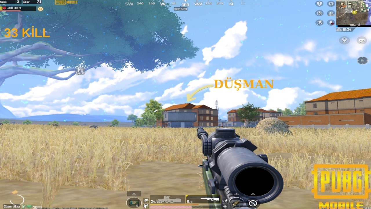DOLU DOLU MAÇ !!! 33 KİLL! BURAK ZONE ONE MAN SQUAD