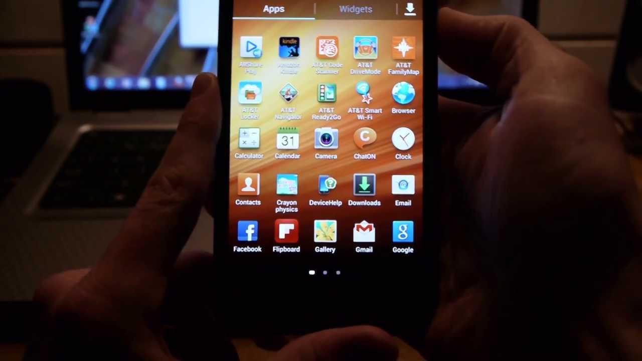 How To: Official Update 4.1.2 Jelly Bean AT&T Samsung Galaxy Note i717 & ROOT