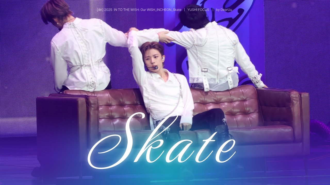 [4K] 251101 IN TO THE WISH: Our WISH Concert 유우시 직캠 - 'Skate' 스케이트 (YUSHI FOCUS)
