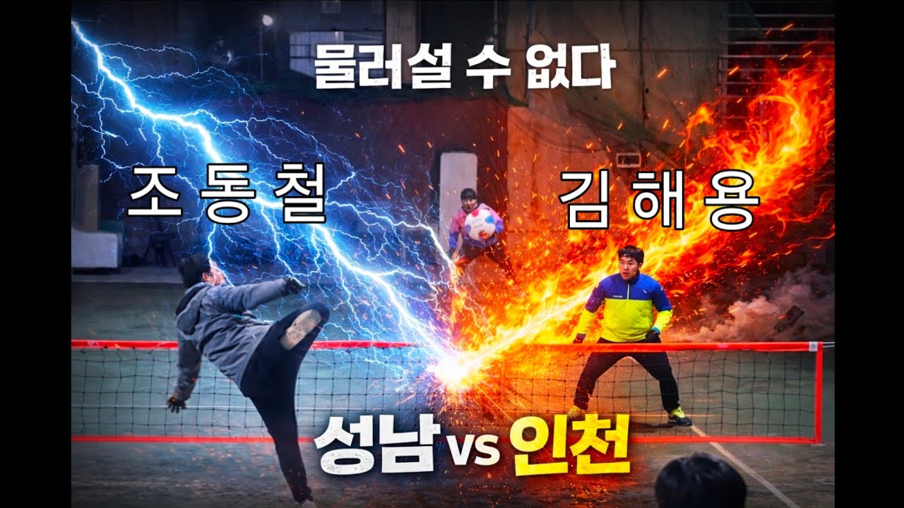 지역 자존심 대결🔥 인천족구 vs 성남족구 | 김해용 vs 조동철⚡ 