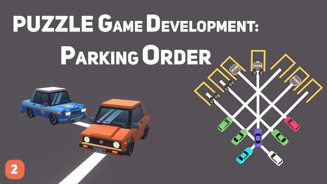 How To Make A Puzzle Game With Unity: Parking Order | part 2