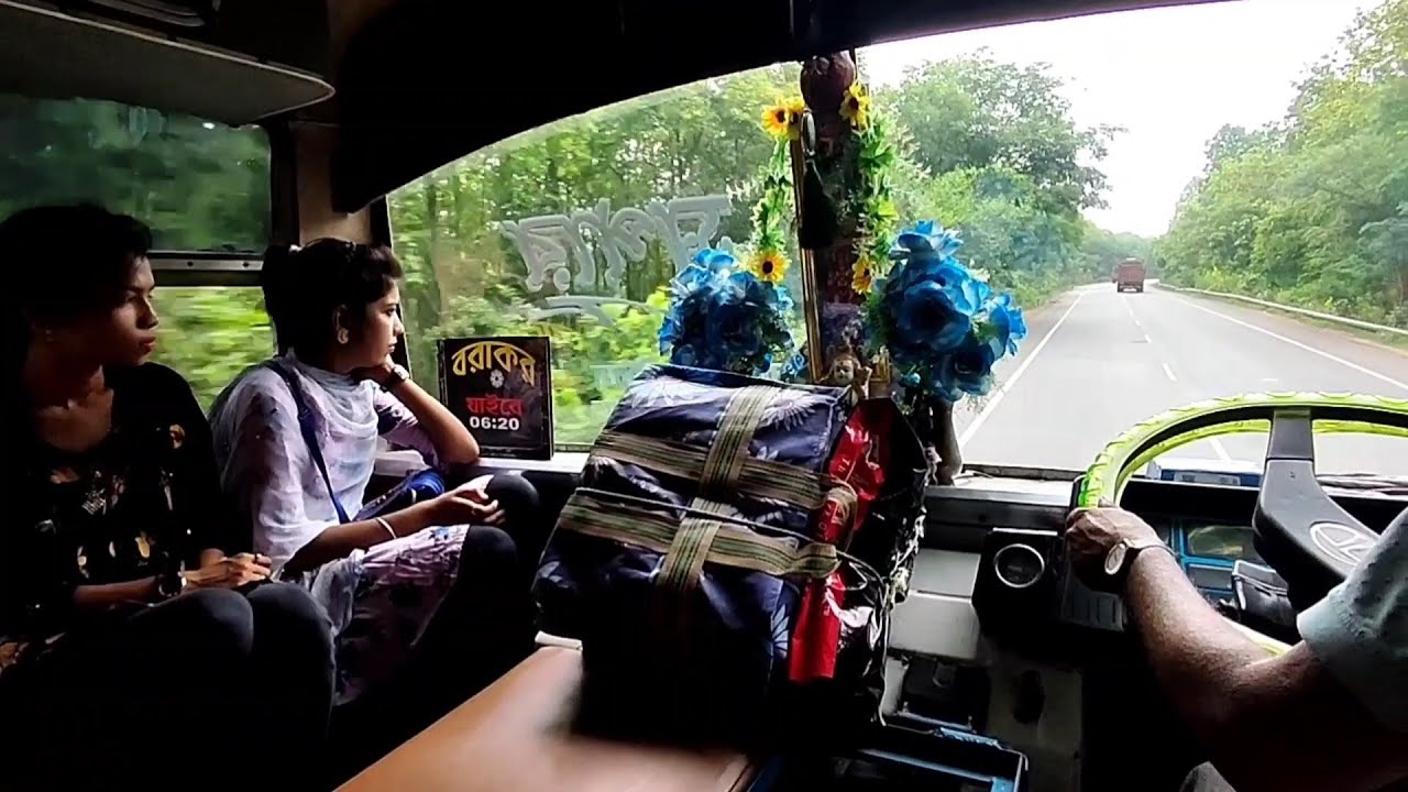 durgapur to bolpur pramila bus journey.(Road from bolpur to barakar).