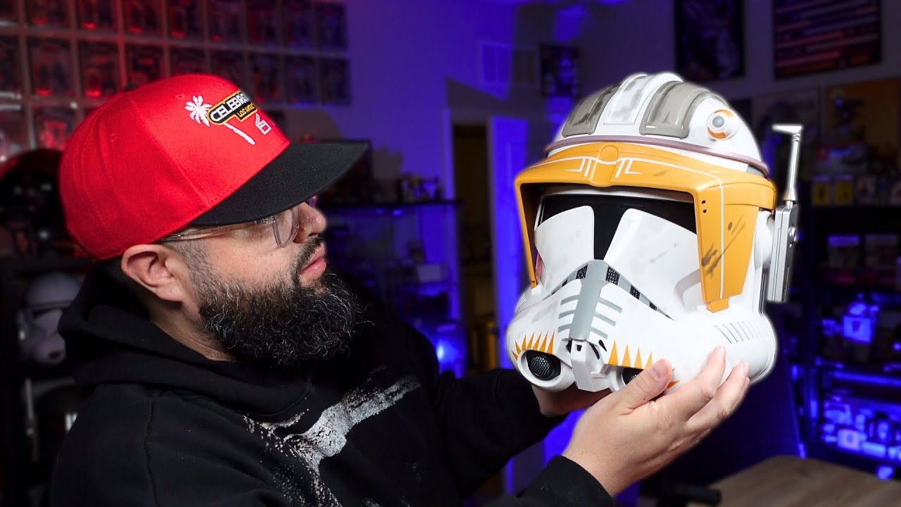 Распаковка шлема Hasbro Commander Cody Black Series