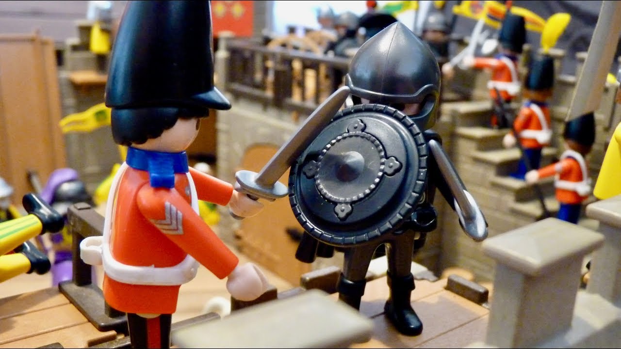 La princesse est toujours prisonnière- Playmobil en Français-Bienvenue au château de princesse