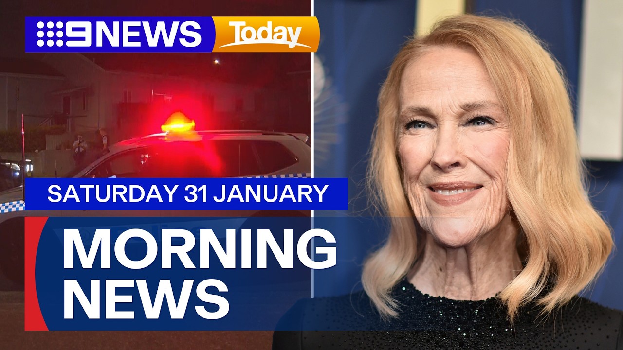Catherine O’Hara passes away; Stabbing in Sydney’s West | 9 News Australia