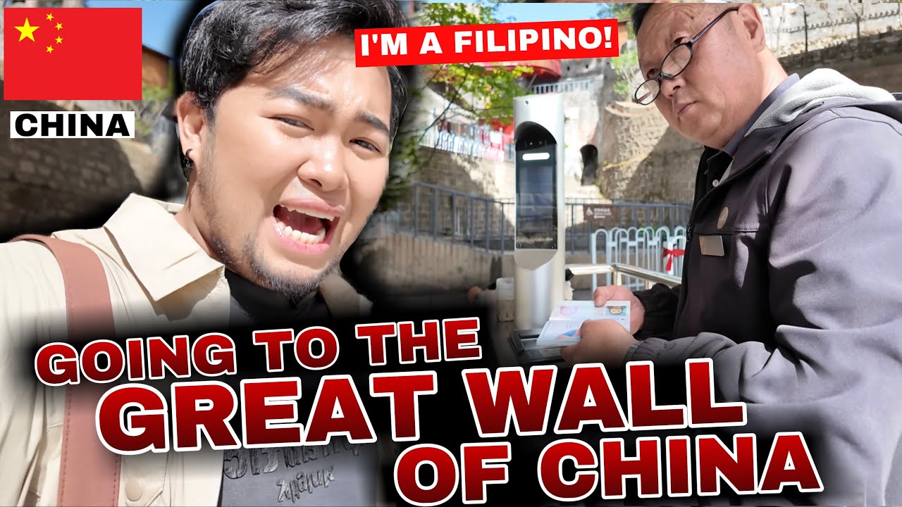 VISITING THE GREAT WALL OF CHINA 🇨🇳 UNBELIEVABLE EXPERIENCE 😱