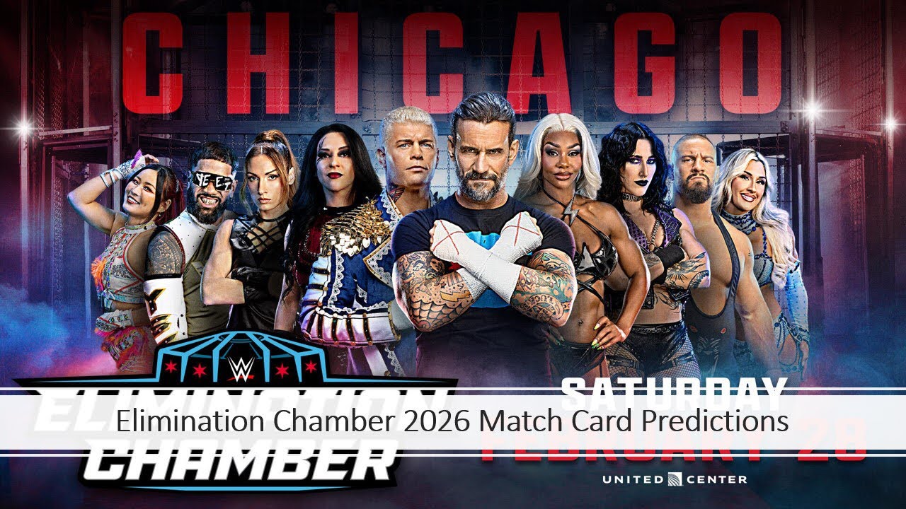 Elimination chamber 2026 Match Card Predictions 