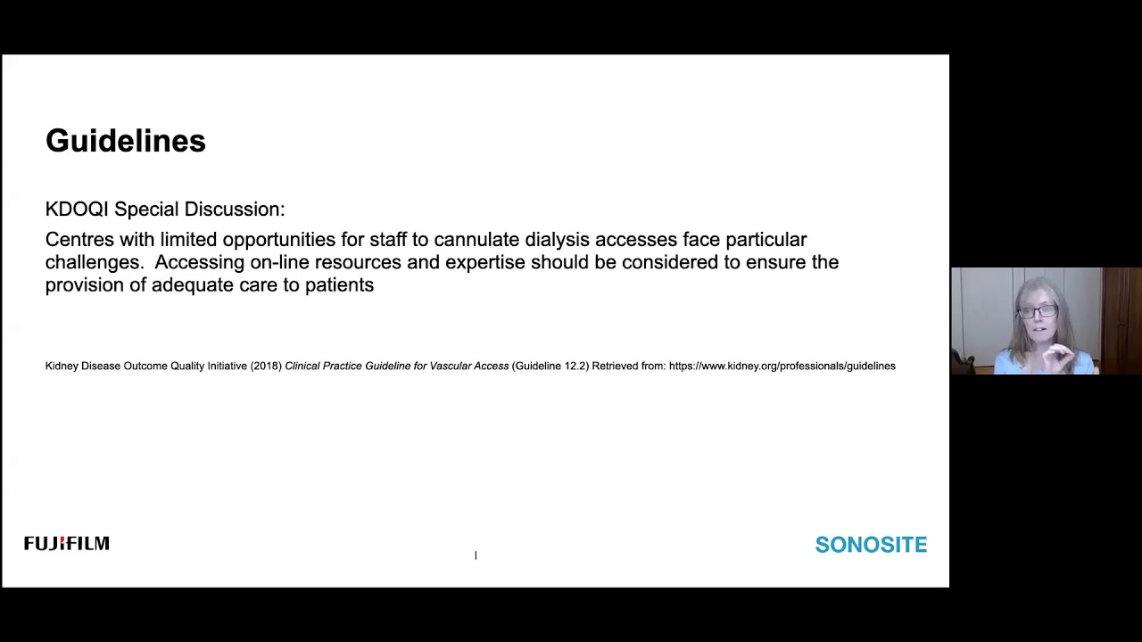 Webinar: To See is to Know: Ultrasound Visualization for Hemodialysis Cannulation