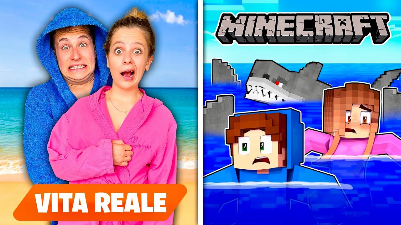 VITA REALE vs VITA SU MINECRAFT!