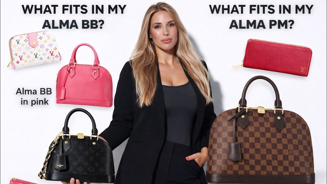 What fits inside my Alma BB and my Alma PM?? 