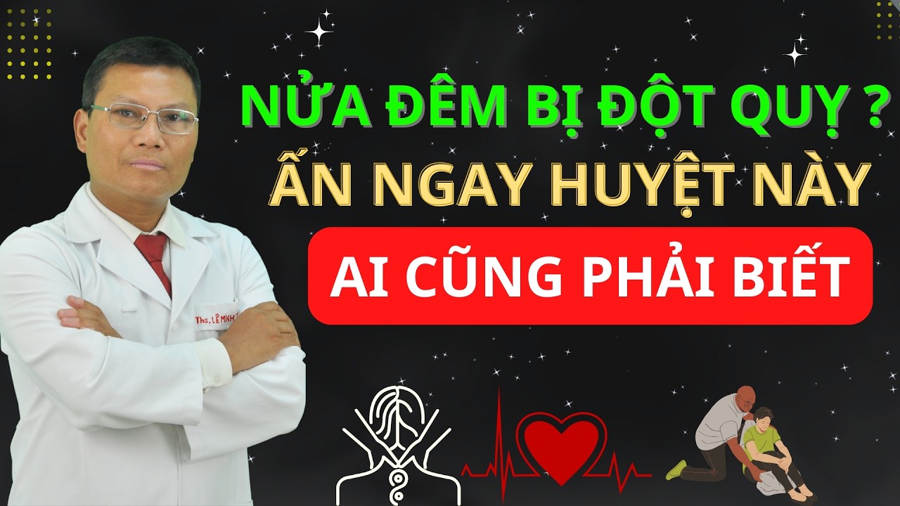 Cách sống sót khi lên cơn đau tim giữa đêm: Ấn mạnh vào vị trí này (trong 10 giây) - để tự cứu mình