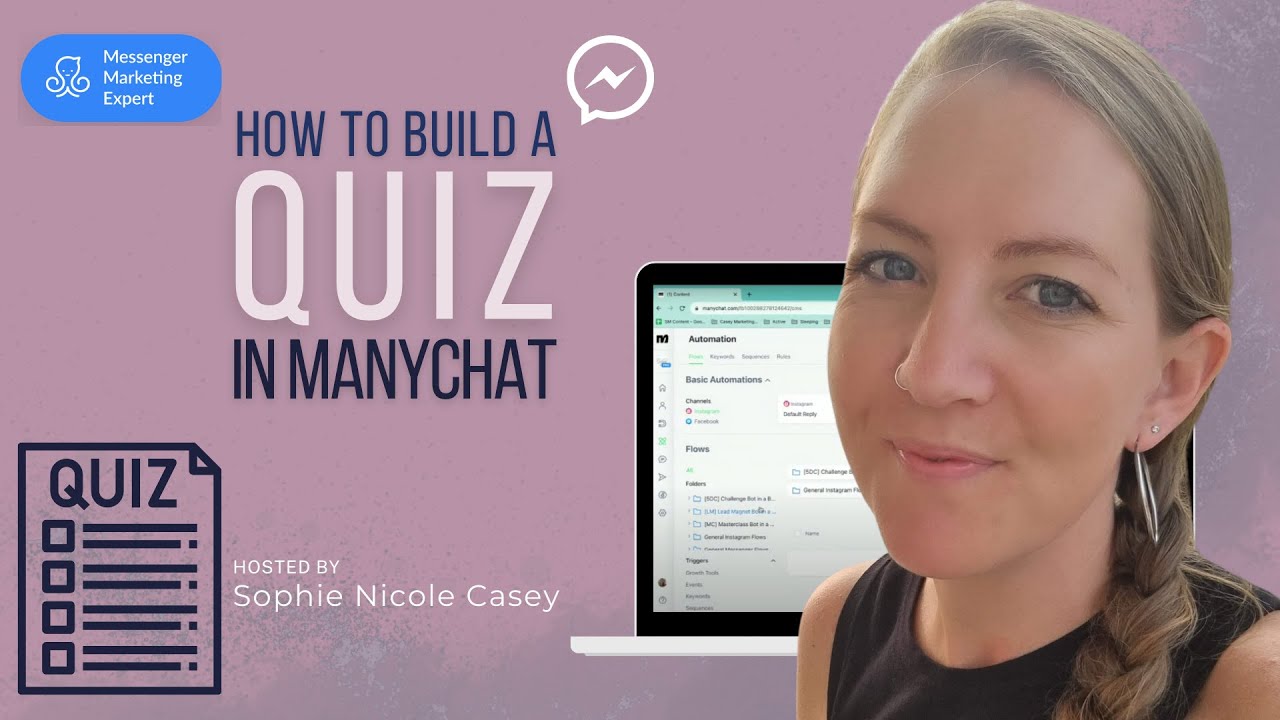 How to Build a QUIZ in ManyChat ✨