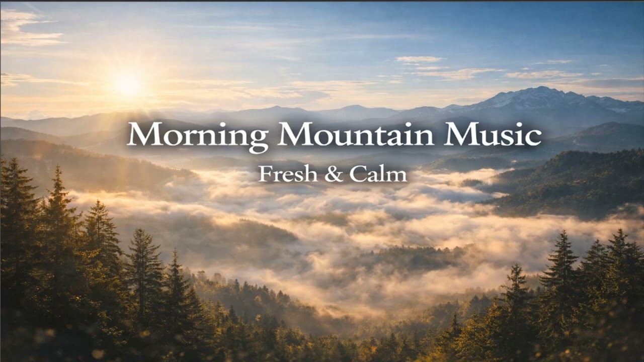 Morning Mountain Music for Fresh Mind & Gentle Energy ☀️⛰️