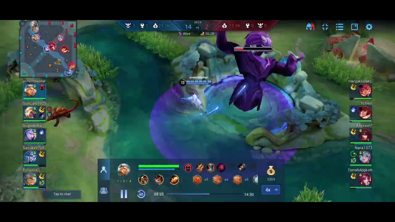 Hou yi bot lane gameplay honor of kings 