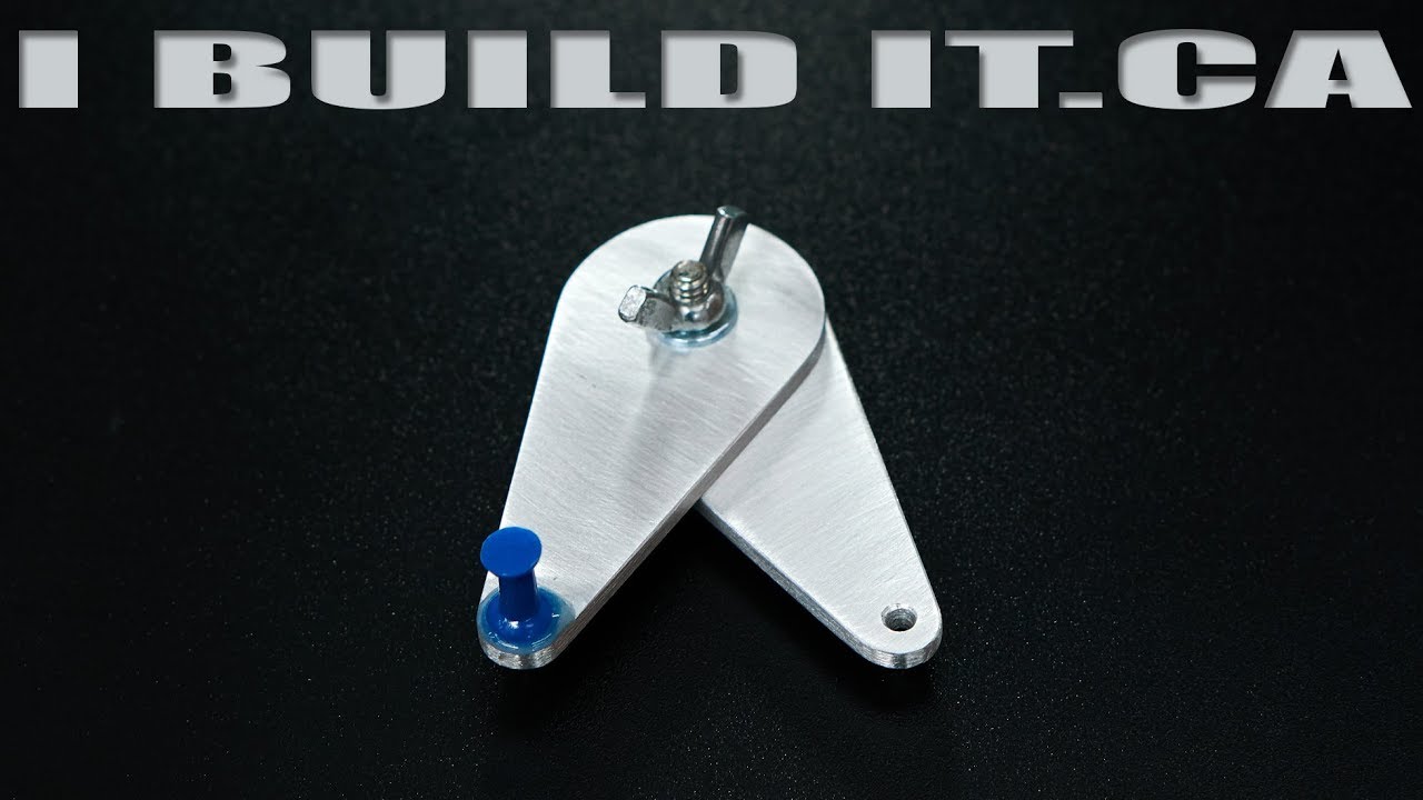 How To Make A Compact Compass (from aluminum)