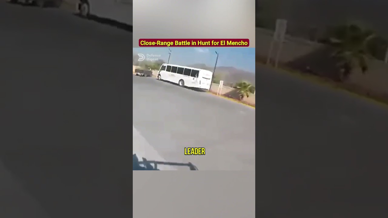 Mexican Army's Close-Range Battle in Hunt for El Mencho!