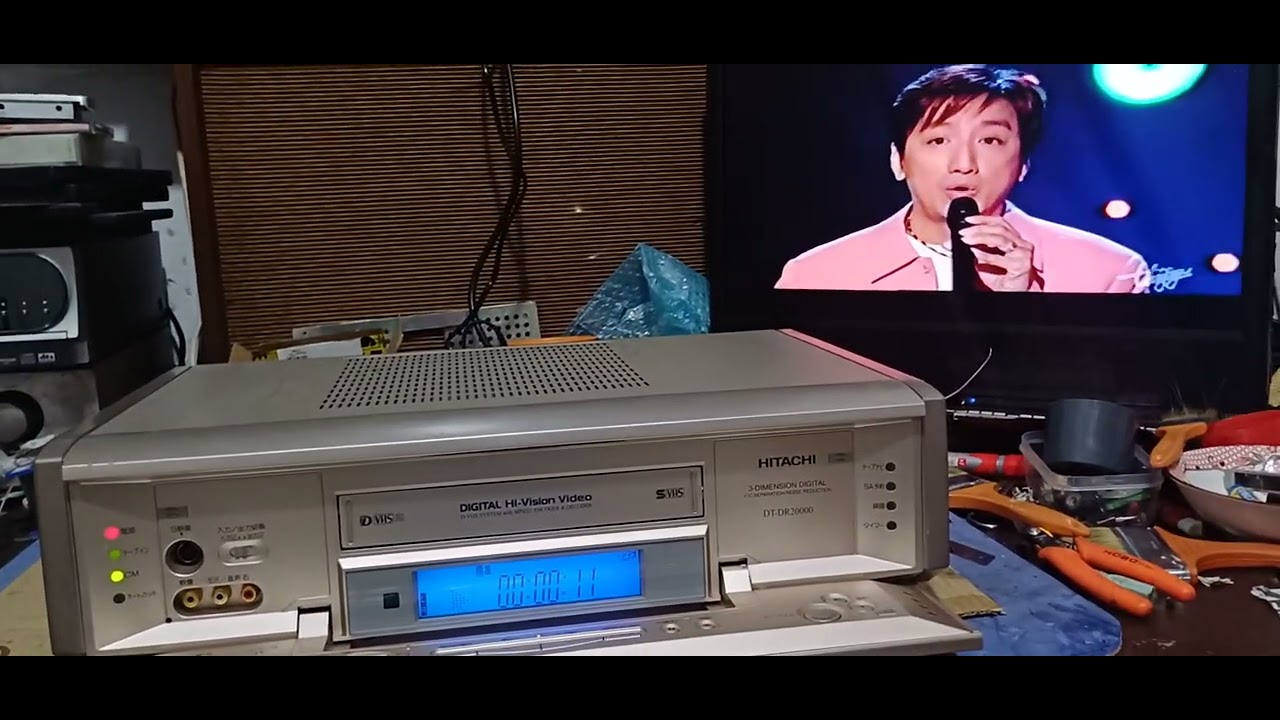 VipXài 3 loại băng (D-vhs / S-vhs /Vhs) #Hitachi DT-DR20000 ( Digital Hi - Video Vision ) 