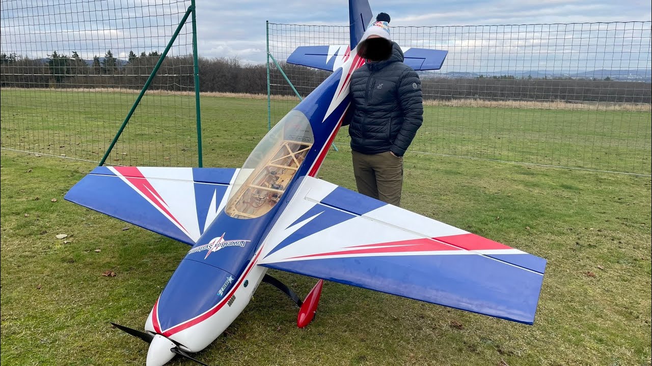 Extra 300 V2 125“ Extreme Flight Einstellflug Jeti / DLE222 V4