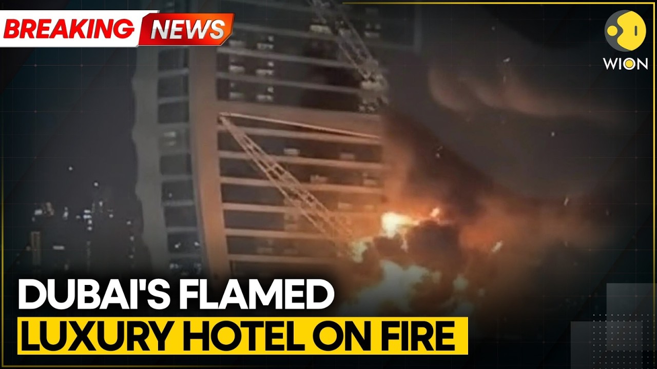 Israel Attacks Iran | Dubai: Drone Debris Causes Fire at Burj Al Arab Hotel | WION BREAKING