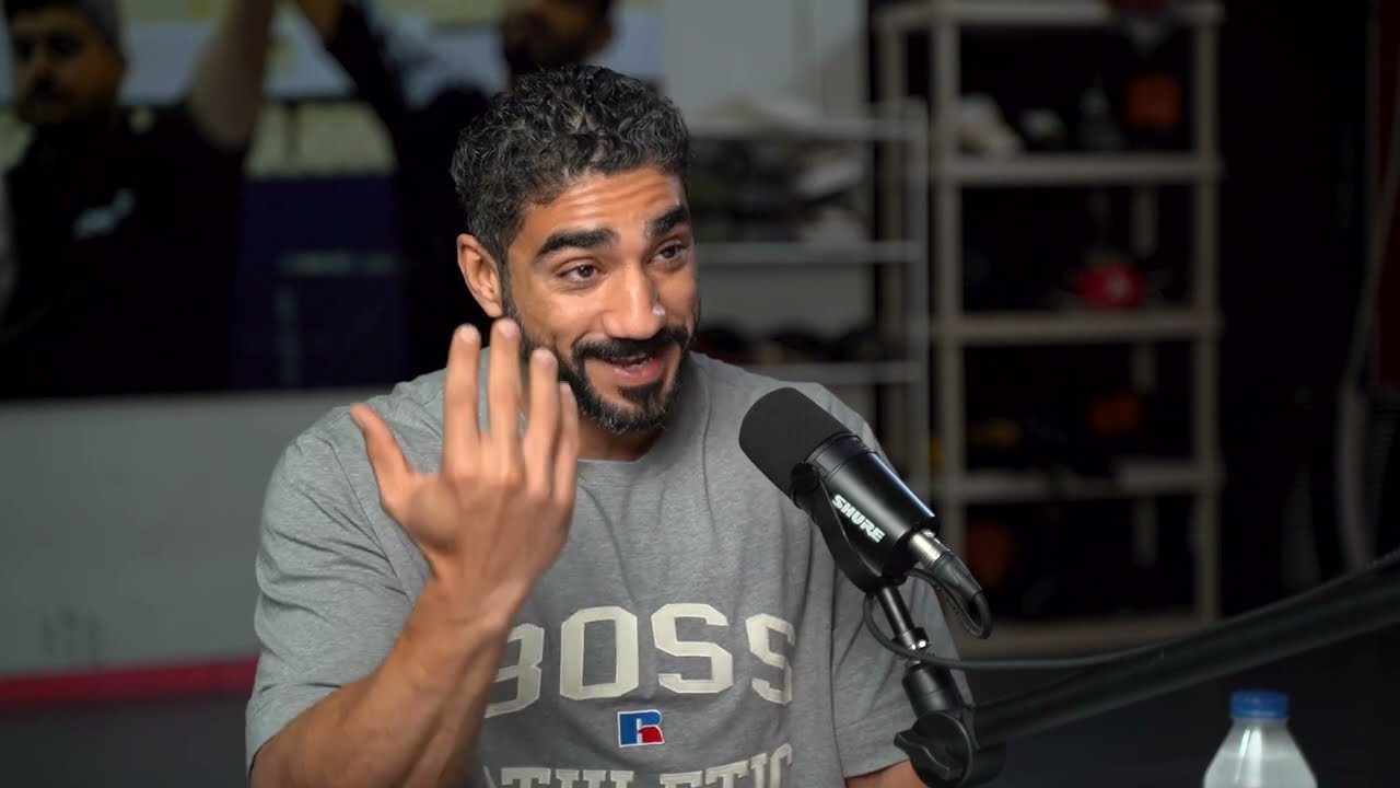 podcast #5 لقاء الكابتن يوسف الكوهجي مع بطل العالم كمال الأجسام محمد لطف الله