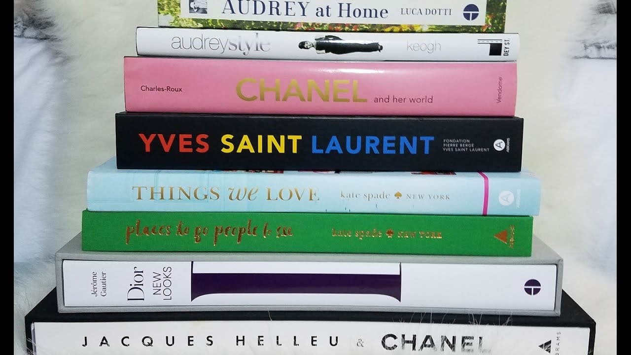 Coffee Table Books! ( Chanel, YSL, Dior, Kate Spade & More)