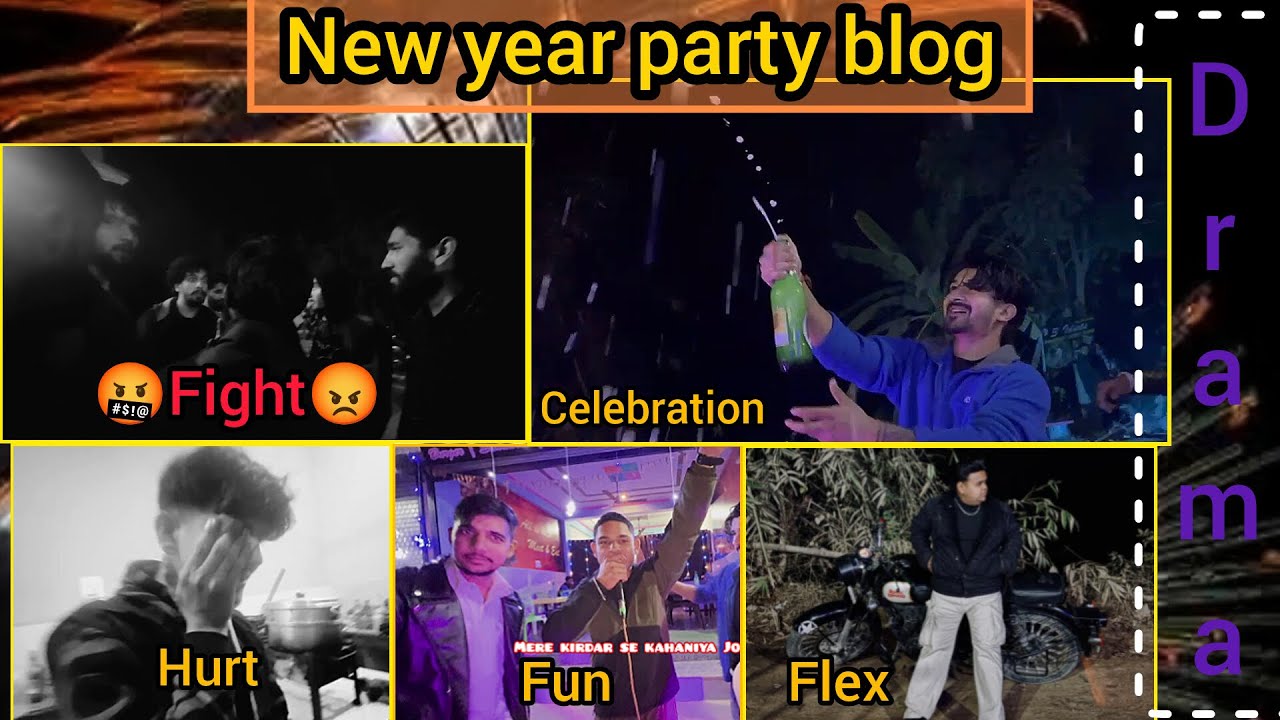 NEW YEAR WALLE DIN HUYEE PARTY MEI LADAI☠️👀