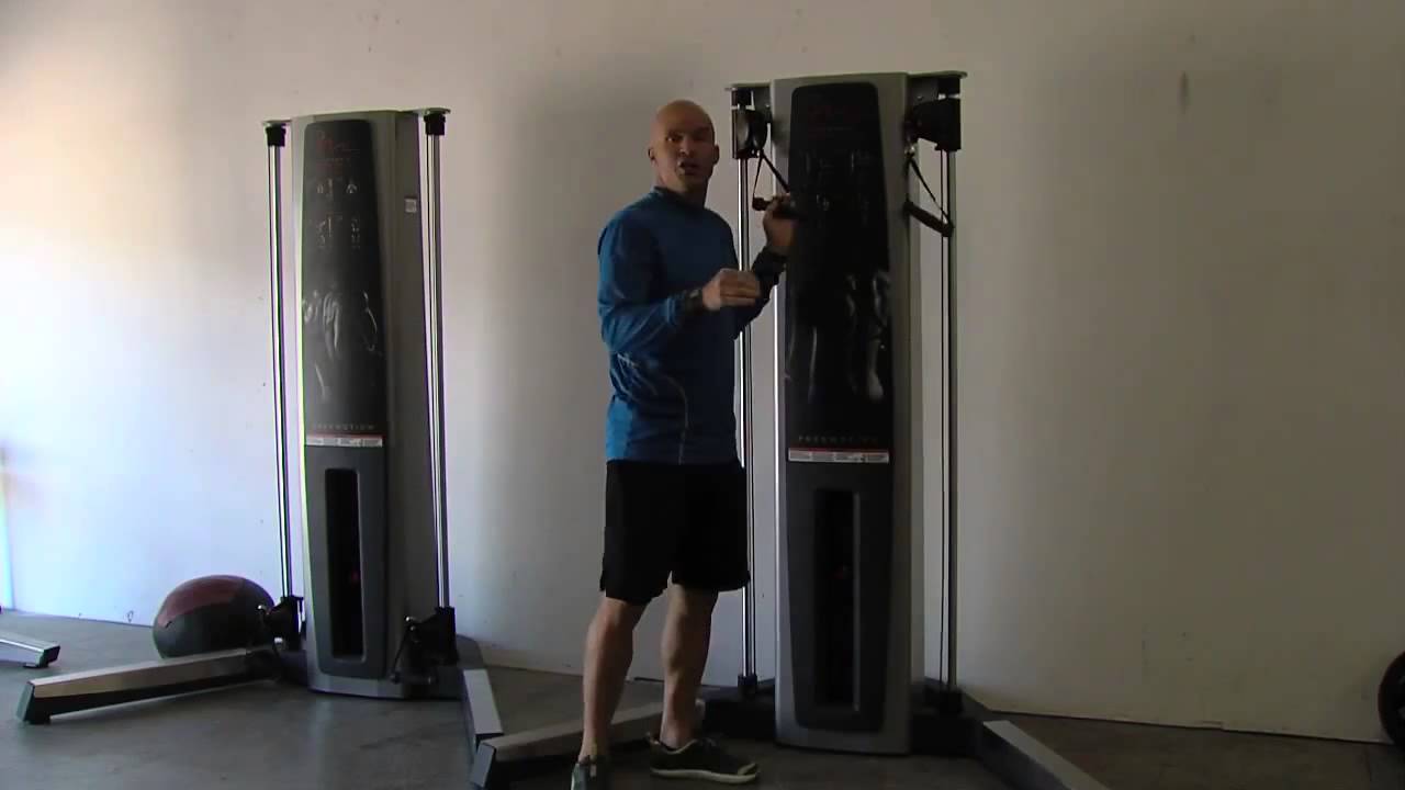 FreeMotion Live Axis High Pull l Commercial Gym Equipment