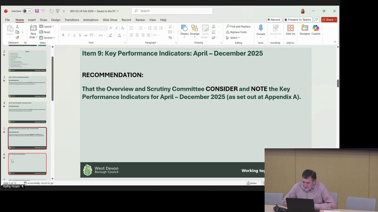 West Devon Borough Council - Overview & Scrutiny - 24th February 2026