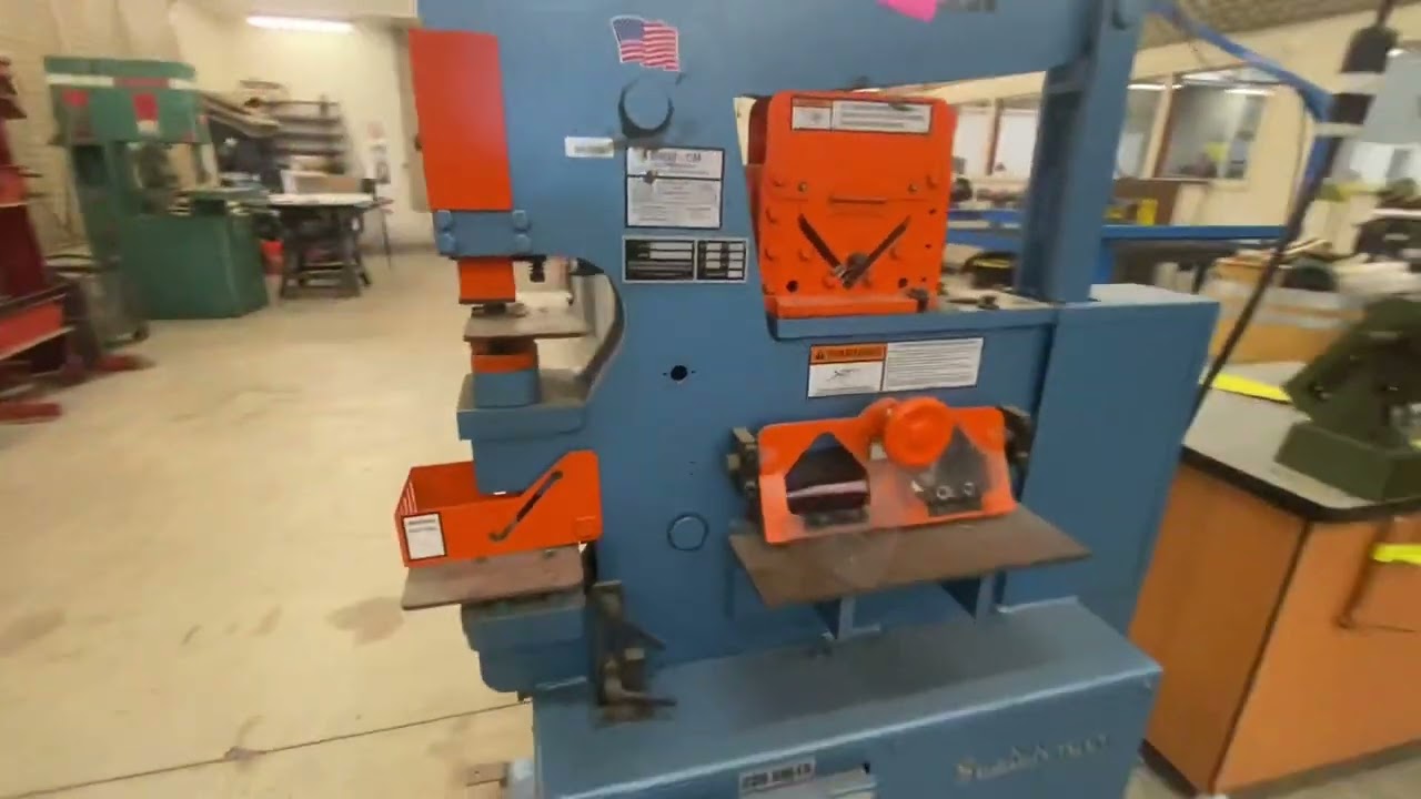 How to Use Scotchman Iron Worker