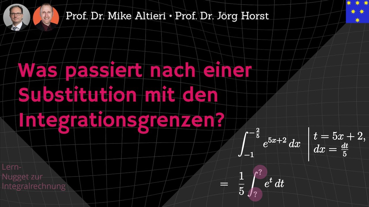 Was passiert nach einer Substitution mit den Integrationsgrenzen?
