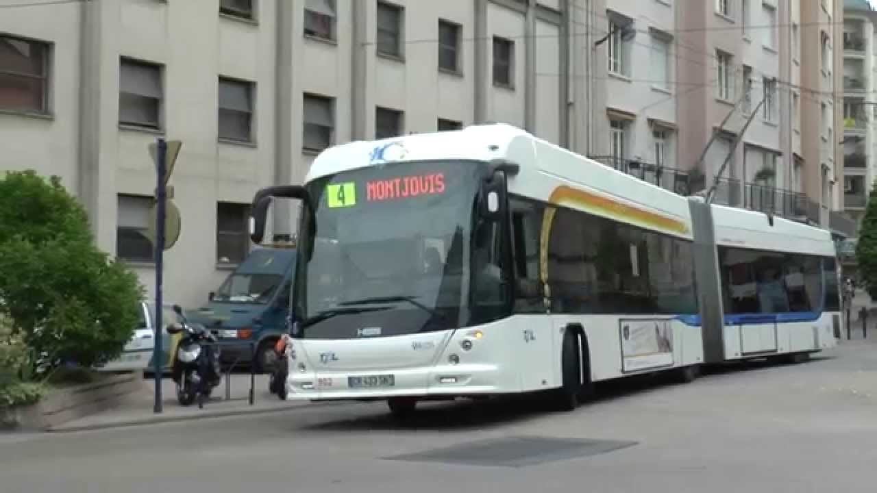 LIMOGES TROLLEYBUSES JUNE 2015