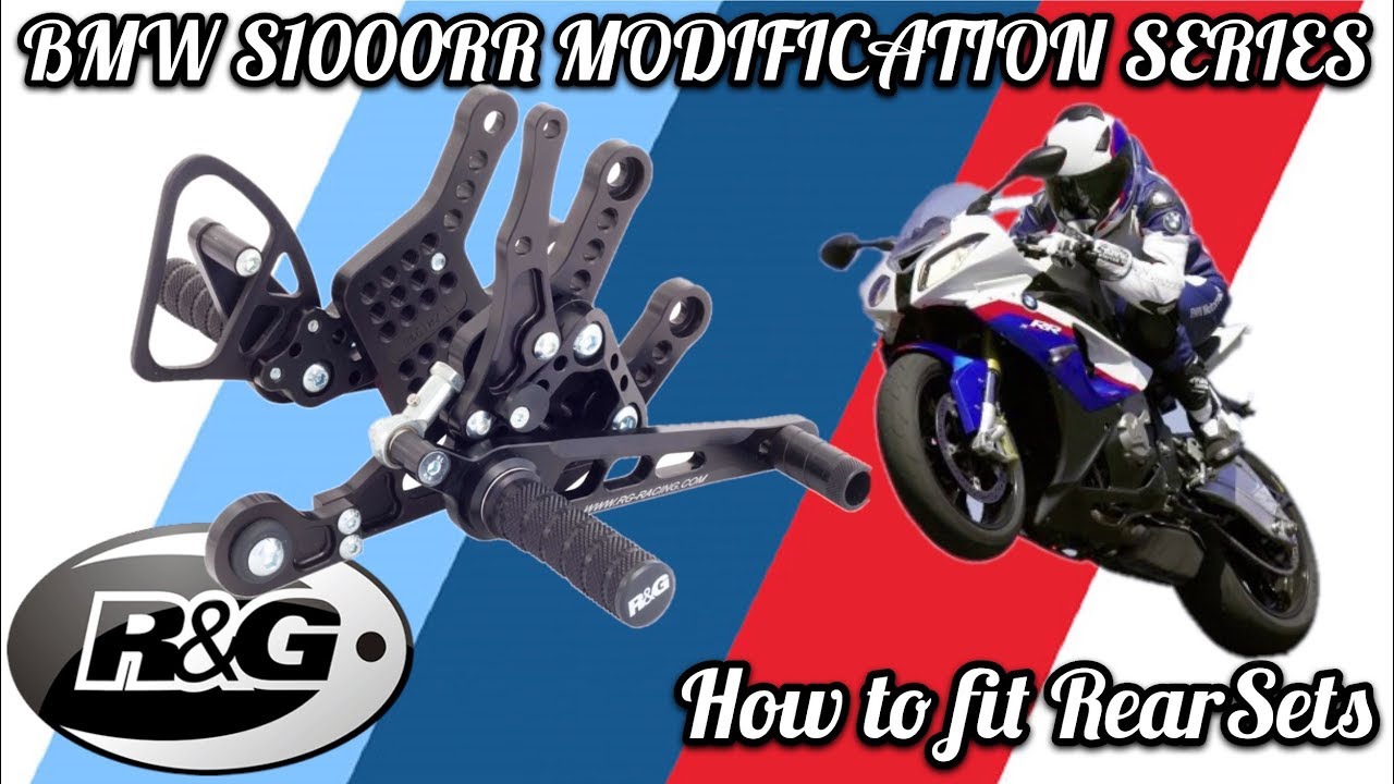 How To Fit R&G RearSets - BMW S1000RR Modification Series