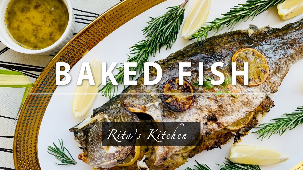 Baked Fish with Stuffing Recipe