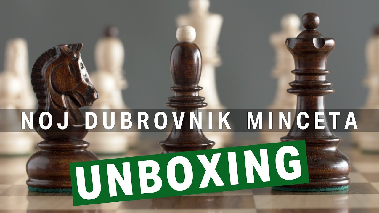 Noj Dubrovnik Minceta Chess Set - UNBOXING!