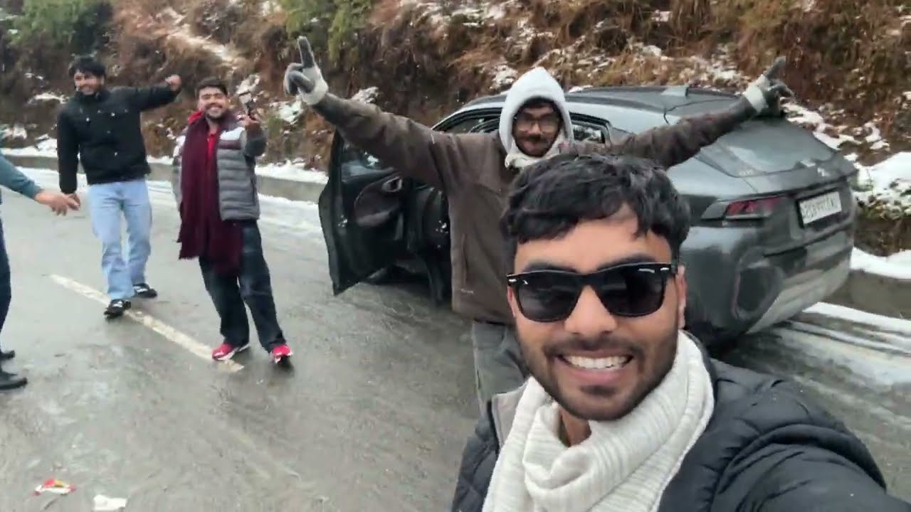 Finally snowfall dekh liya live 