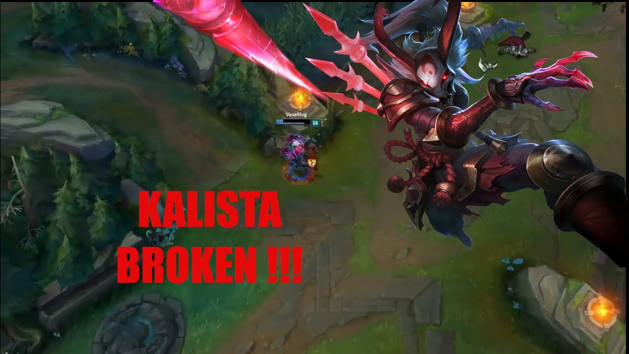 PREMIERE GAME AVEC KALISTA !!!