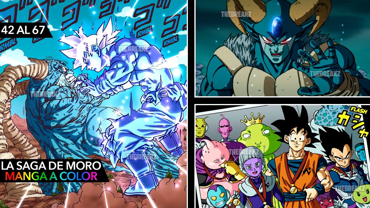 Dragon Ball Super: LA SAGA DE MORO (Manga a Color) | RESUMEN EN 1 VIDEO